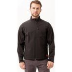 Armadillo Salina Mont Erkek Su Itici Rüzgar Geçirmez Softshell Kışlık Outdoor Mont - Siyah - 4XL