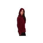 Armadillos Kadın Bordo Eldivenli Bordo Polar Sweatshirt