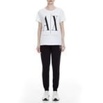Armani 1200 Exchange Erkek Icon Tracksuit Bottom Siyah Spor Pantolonu