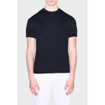 Armani Exchange % 100 Pamuk Bisiklet Yaka Fitilli Triko Kazak Erkek Kazak XM002439 AF22249 UB101 - Lacivert - XL