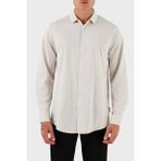 Armani Exchange % 100 Pamuk Regular Fit Klasik Yaka Gömlek Erkek Gömlek XM001370 AF10364 U1013 - XL - Gri