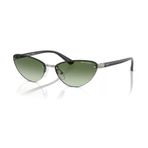 Armani Exchange AEX 2049S 60038E 58 Cat Eye Gri Metal Kadın Güneş Gözlüğü