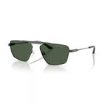 Armani Exchange Aex 2059S 613371 56 Unisex Geometrik Gri Metal Güneş Gözlüğü