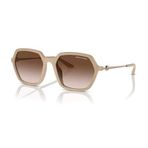 Armani Exchange AEX 4139S 834213 52 Geometrik Bej Kadın Güneş Gözlüğü