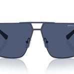 Armani Exchange AS2050s Aviator Güneş Gözlüğü, Mat Mavi/Koyu Mavi, 60 mm