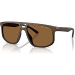 Armani Exchange Ax 4162SU 8391/73 57 Erkek Güneş Gözlüğü - Kahverengi