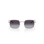 Armani Exchange AX AX2055S Güneş Gözlüğü, Parlak Gunmetal/Gradyan Gri, 46 mm