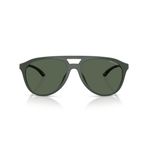 Armani Exchange AX AX4156SU Universal Fit Güneş Gözlüğü, Mat Koyu Mavi/Koyu Mavi, 59 mm, Mat Koyu Yeşil/Koyu Yeşil, 59 mm