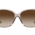 Armani Exchange AX4029S Oval Şeffaf Tundra Gradyan Kahverengi Kadın Güneş Gözlüğü