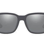 Armani Exchange AX4112SU Universal Fit Dikdörtgen Mat Gri Aynalı Gümüş Polarize Erkek Güneş Gözlüğü