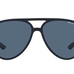 Armani Exchange AX4133S Mat Mavi Koyu Mavi Yuvarlak Unisex Güneş Gözlüğü