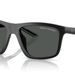 Armani Exchange AX4149SU Evrensel Fit Kare Koyu Gri Erkek Güneş Gözlüğü