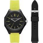 Armani Exchange AX7155SET Kadın Kol Saati ve Yedek Kordon - Sarı
