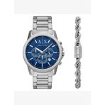 Armani Exchange AX7176SET Erkek Kol Saati ve Bileklik Seti