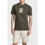 Armani Exchange Baskılı Pamuklu Regular Fit Bisiklet Yaka T Shirt Erkek T SHİRT XM002501 AF10356 U8144