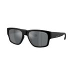 Armani Exchange Erkek Ax4141su Evrensel Fit Kare Güneş Gözlüğü, Mat Siyah/Açık Gri Aynalı Siyah, 56 mm