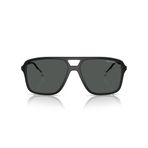 Armani Exchange Erkek Ax4150su Evrensel Fit Havacı Güneş Gözlüğü, Mat Siyah/Koyu Gri, 59 mm