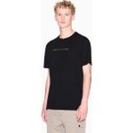 Armani Exchange Erkek Bisiklet Yaka Ax Baskı Desen Kısa Kol Regular Fit Siyah T-Shirt XM002827 AF12308-UC001 - XL