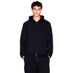 Armani Exchange Erkek Dimi Kapüşonlu Ceket, Siyah, XL