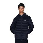 Armani Exchange Erkek Essential Kapşonlu Aşağı Şişme Ceket, Koyu Lacivert, XL