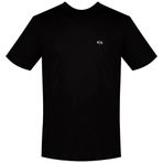 Armani Exchange Erkek Essential, Kısa Kollu Yan Monogram Logolu Tişört, Siyah, S