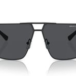 Armani Exchange Erkek Güneş Gözlüğü Mat Siyah Çerçeve, Koyu Gri Lensler, 60MM, Mat Siyah/Koyu Gri, 60 mm