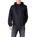 Armani Exchange Erkek Icon Project, Logo Kabartmalı Patch Ceket, Siyah, S