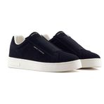 Armani Exchange Erkek London Slip on Sneaker, Koyu Lacivert, 10