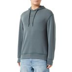 Armani Exchange Erkek Modal Pamuk Debossed Logo Kazak Kapüşonlu Sweatshirt, Şehirli şık, S