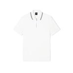 Armani Exchange Erkek Polo Yaka T-Shirt, Off White, L Beden