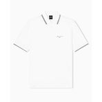 Armani Exchange Erkek Polo Yaka T-Shirt, Off White, XS