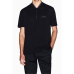 Armani Exchange Erkek Polo Yaka T-Shirt Siyah