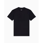 Armani Exchange Erkek Tonal Izgara Kutusu Logo Tişört, Siyah, XL