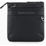 Armani Exchange Erkek Tulum Postacı Çantası, Siyah, Tek Beden