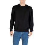Armani Exchange Erkek Uzun Kollu Temel Kazak, Siyah, L