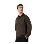 Armani Exchange Fermuarlı Yaka Sweatshırt, M, 5003183451, Haki, erkek