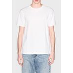 Armani Exchange Jakarlı Dar Kesim Bisiklet Yaka T Shirt Erkek T Shirt XM002821 AF10337 U0009 - Beyaz - 2XL