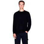 Armani Exchange Jakarlı Logo Baskılı Regular Fit Bisiklet Yaka Kazak Erkek KAZAK XM001316 AF10454 UC001
