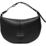 Armani Exchange Kadın Ayarlanabilir Askılı Fermuarlı Logo Etiketli Siyah Omuz Çantası XW001574 AF15632-UC001