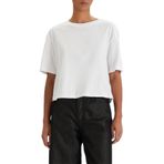 Armani Exchange Kadın Salin De Giraud, Logo Lettering On Back Tişört, beyaz (Optic White), S