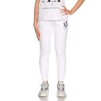 Armani Exchange Kadın Simge Proje Koşucusu Spor pantolonu,Beyaz,XS