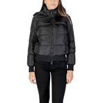 Armani Exchange Kadın Simge Projesi, Logo Yaması, Kısa Boy Ceket, siyah, XL