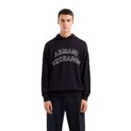 Armani Exchange Kapüşon Yaka Normal Baskılı Lacivert Erkek Kazak 6DZM2Y ZM4NZ 1510