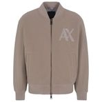 Armani Exchange Koyu Bej Fermuarlı Ceket, L, 5003183520, Koyu Bej, Erkek