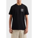 Armani Exchange Logo Baskılı Pamuk Regular Fit Bisiklet Yaka T Shirt Erkek T Shirt XM000550 AF10362 UC001 - Siyah