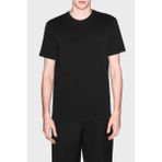 Armani Exchange Logolu % 100 Pamuk Regular Fit Bisiklet Yaka T Shirt Erkek T Shirt XM002467 AF10356 UC001 - Siyah - 2XL