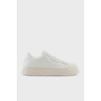 Armani Exchange Logolu Kalın Taban Sneaker Ayakkabı Erkek Ayakkabı XM001666 AF19143 M0029 - Ekru