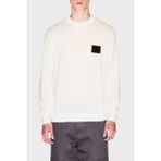 Armani Exchange Logolu Yün Karışımlı Regular Fit Yuvarlak Yaka Kazak Erkek Kazak XM001329 AF11982 U0009 - Beyaz - 2XL