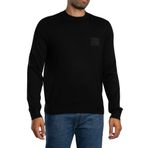 Armani Exchange Logolu Yün Karışımlı Regular Fit Yuvarlak Yaka Kazak Erkek KAZAK XM001329 AF11982 UC001