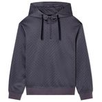Armani Exchange Pamuk Karışımlı Regular Fit Yarım Fermuarlı Kapüşonlu Sweat Erkek SWEAT XM001355 AF16259 F8039